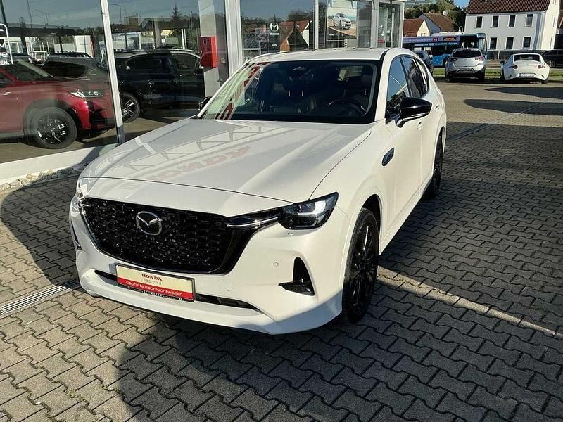 Weiß Gebraucht 2022 Mazda CX-60 Homura-Line SUV | 35.990 € (Fairer Preis) - Bild 1/4