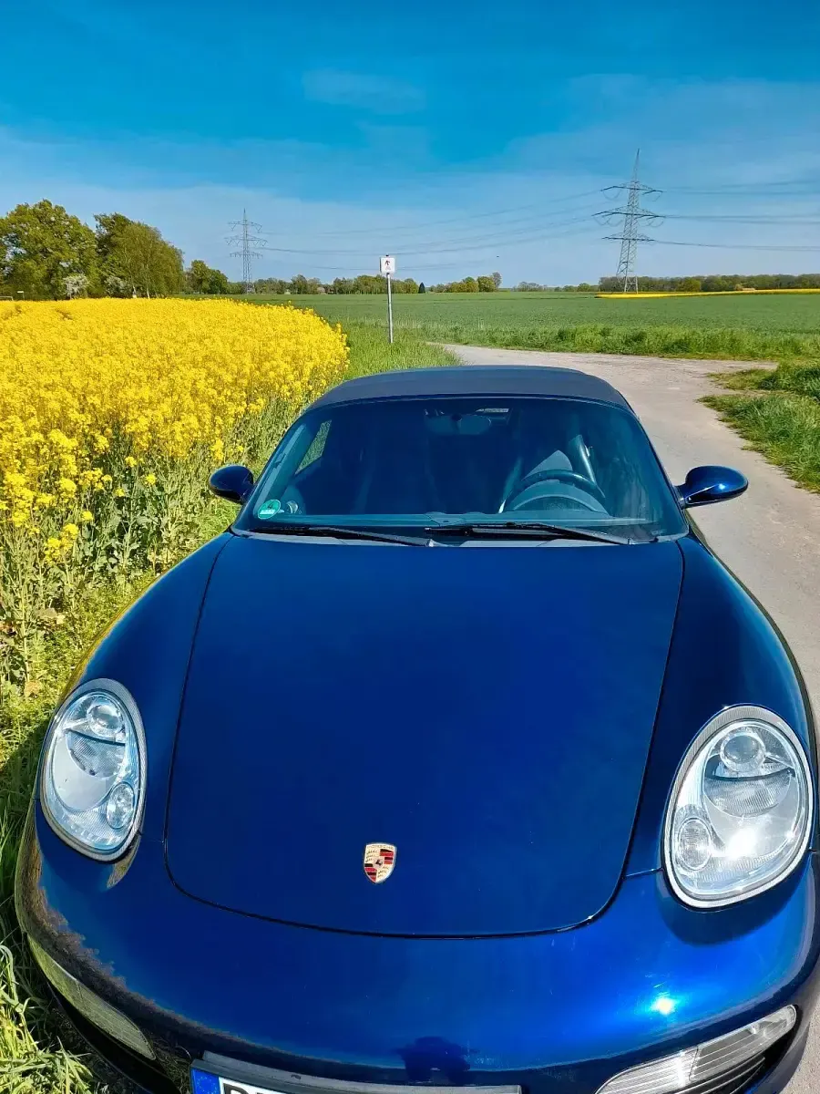 Gebraucht Porsche Boxster 250 PS (183 kW) 2006 Blau Cabrio