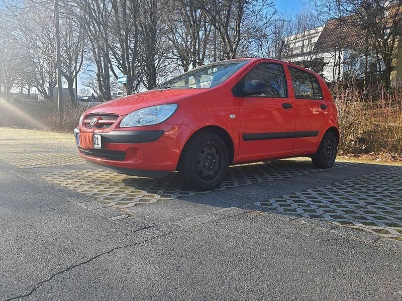 Gebraucht Hyundai Getz 67 PS (49 kW) 2008 Rot Kleinwagen