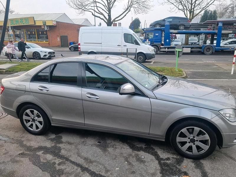 Silber Gebraucht 2008 Mercedes C200 Limousine | 4.750 € (Guter Preis) - Bild 1/4