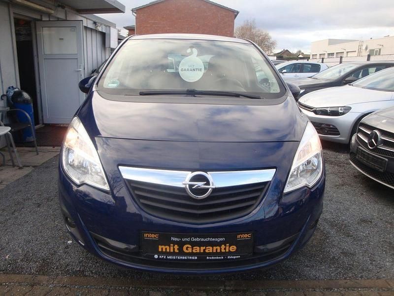 Blau Gebraucht 2011 Opel Meriva Design Edition Van / Kleinbus | 2.999 € (Superpreis) - Bild 1/4