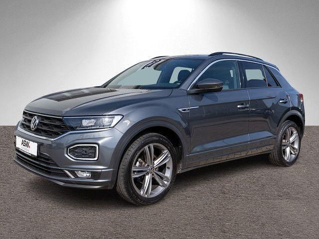 Gebraucht VW T-Roc R-line 150 PS (110 kW) 2021 Indiumgrau metallic (metallic) SUV