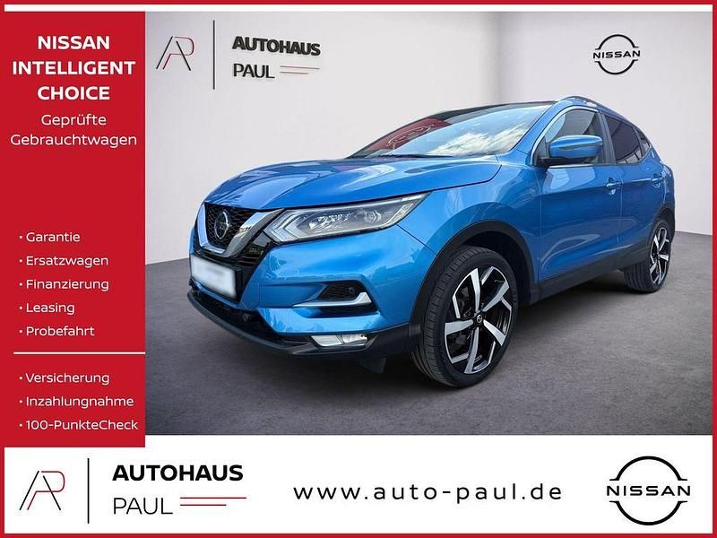 Vivid blue Gebraucht 2020 Nissan Qashqai Akari SUV | 21.890 € (Fairer Preis) - Bild 1/4