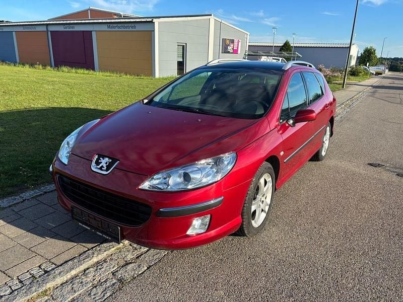 Rot Gebraucht 2005 Peugeot 407 Premium Kombi | 2.999 € (Fairer Preis) - Bild 1/4