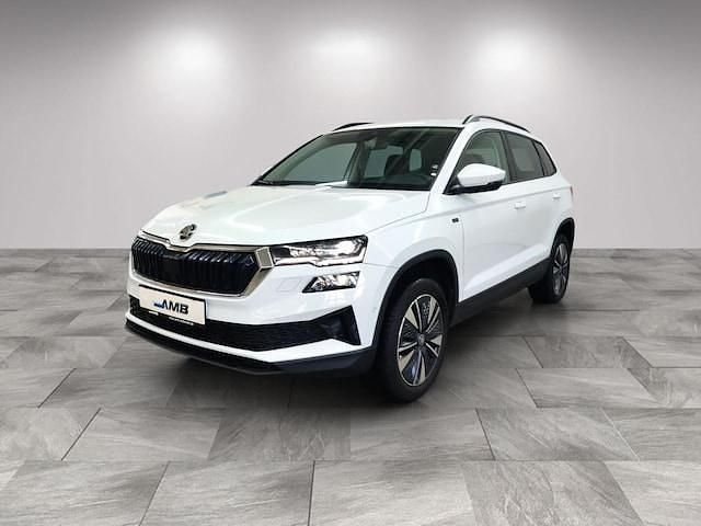 Gebraucht Skoda Karoq Lounge 150 PS (110 kW) 2025 Moonweiß perleffekt SUV