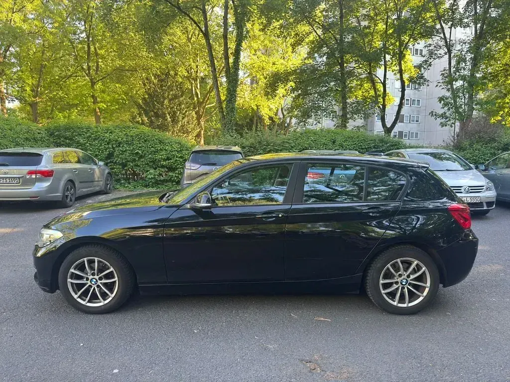 Używany BMW 116 109 KM (80 kW) 2017 Czarny Hatchback