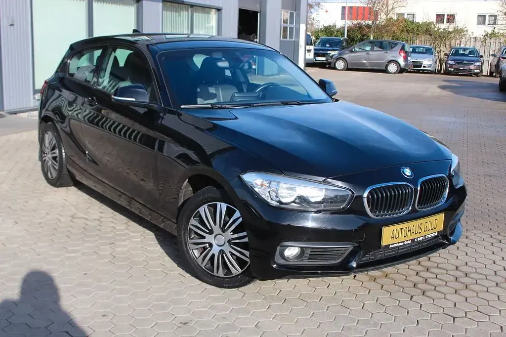 Gebraucht BMW 116 109 PS (80 kW) 2019 Schwarz Kleinwagen