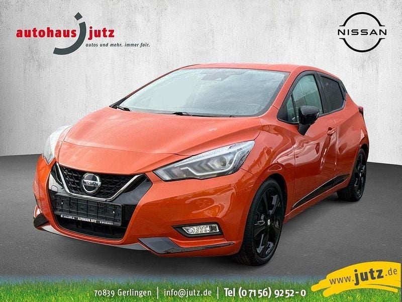 Orange Gebraucht 2019 Nissan Micra Tekna Limousine | 14.900 € - Bild 1/4