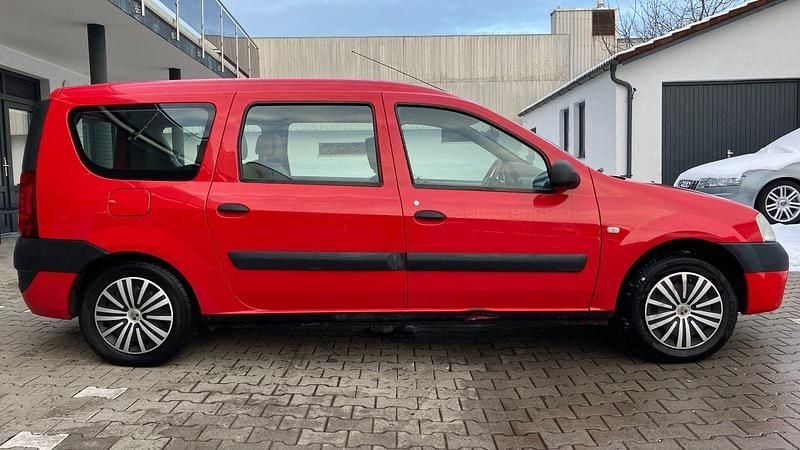 Gebraucht Dacia Logan MCV 87 PS (63 kW) 2008 Rot Kombi