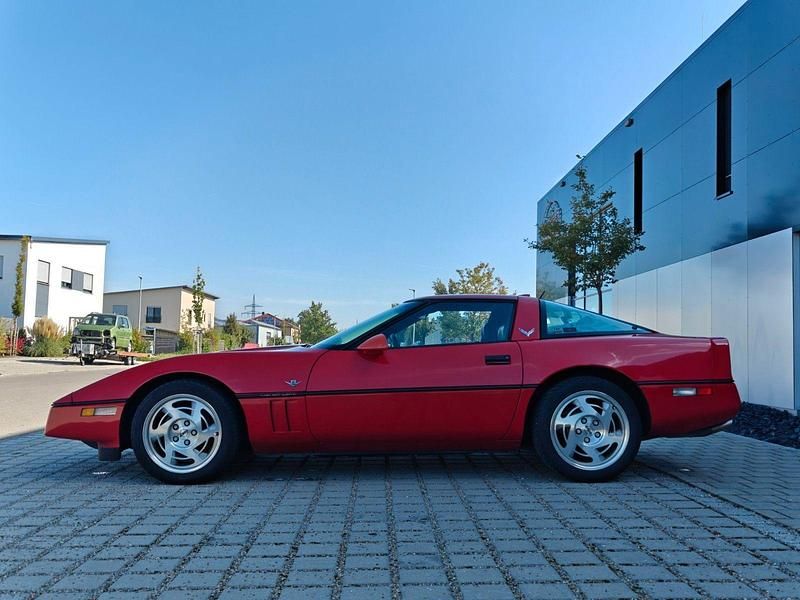 Second-hand Corvette C4 250 CP (183 kW) 1990 Roșu Coupe
