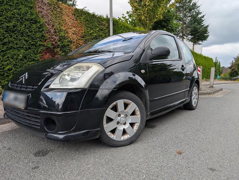 Schwarz Gebraucht 2005 Citroën C2 VTR Sport Kleinwagen | 599 € (Superpreis) - Bild 1/4