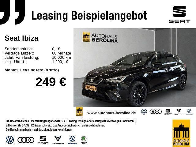 Schwarz Neu 2025 Seat Ibiza FR Limousine | 28.111 € (Etwas zu teuer) - Bild 1/4