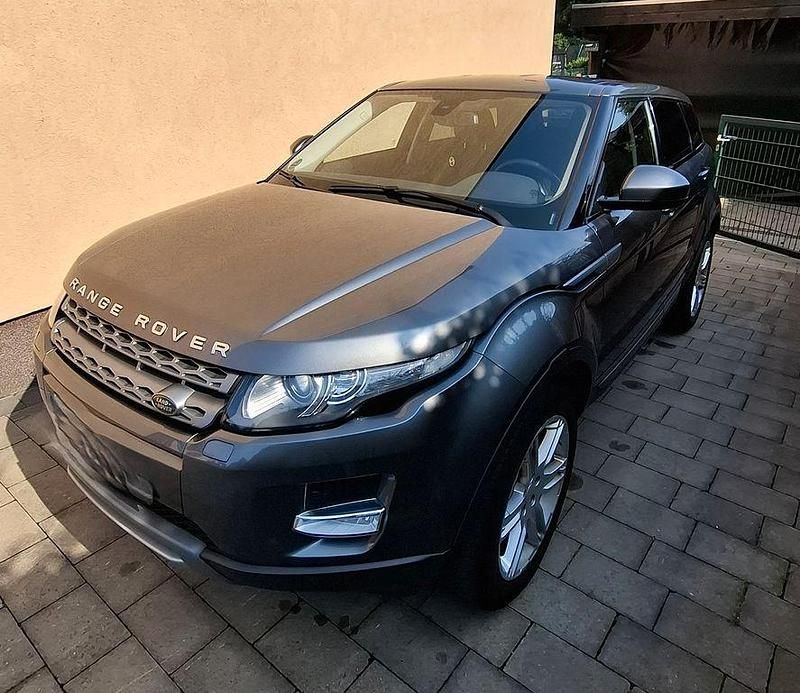 Grau Gebraucht 2014 Land Rover Range Rover evoque Pure SUV | 12.999 € (Etwas zu teuer) - Bild 1/4