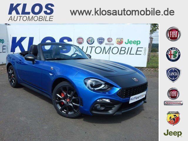 Blau metallic Gebraucht 2017 Abarth 124 Spider Cabrio | 32.990 € - Bild 1/4
