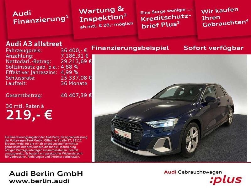 Gebraucht Audi A3 Ambiente 150 PS (110 kW) 2025 Navarrablau metallic Limousine