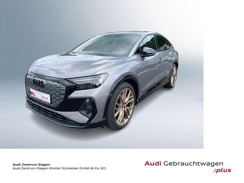 Taifungrau metallic (metallic) Gebraucht 2022 Audi e-tron S-Line SUV | 31.910 € (Etwas zu teuer) - Bild 1/4