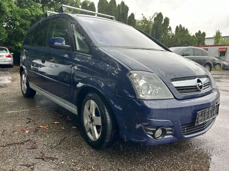 Blau Gebraucht 2008 Opel Meriva Innovation Van / Kleinbus | 650 € (Fairer Preis) - Bild 1/4
