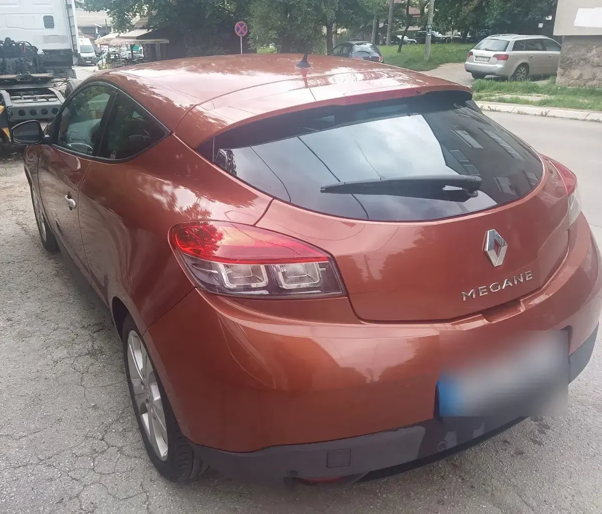 Gebraucht Renault Mégane Coupé Dynamique 131 PS (96 kW) 2011 Orange Coupé