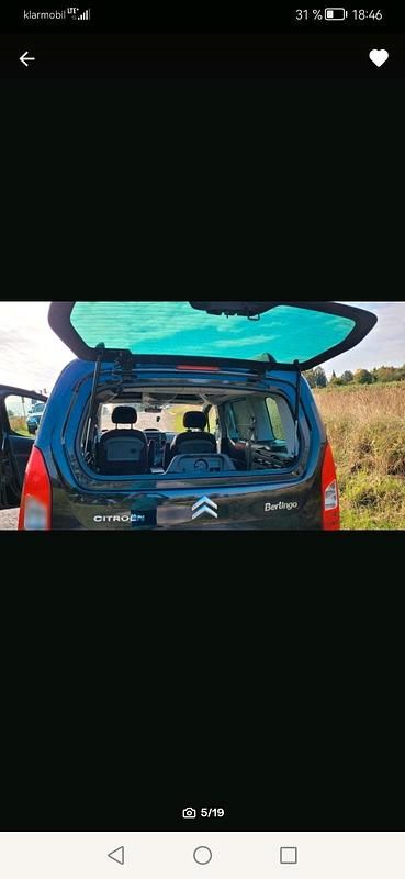 Gebraucht Citroën Berlingo 98 PS (72 kW) 2011 Schwarz Van / Kleinbus