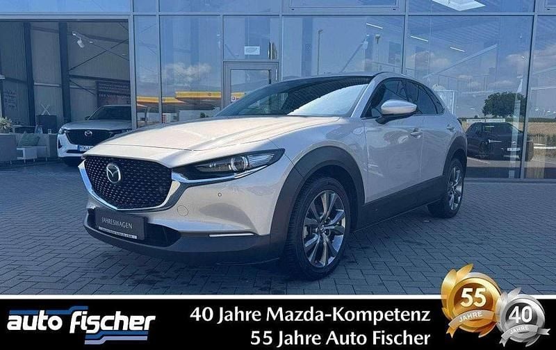 Platinum quartz m Gebraucht 2024 Mazda CX-30 Exclusive-Line SUV | 30.990 € (Etwas zu teuer) - Bild 1/4