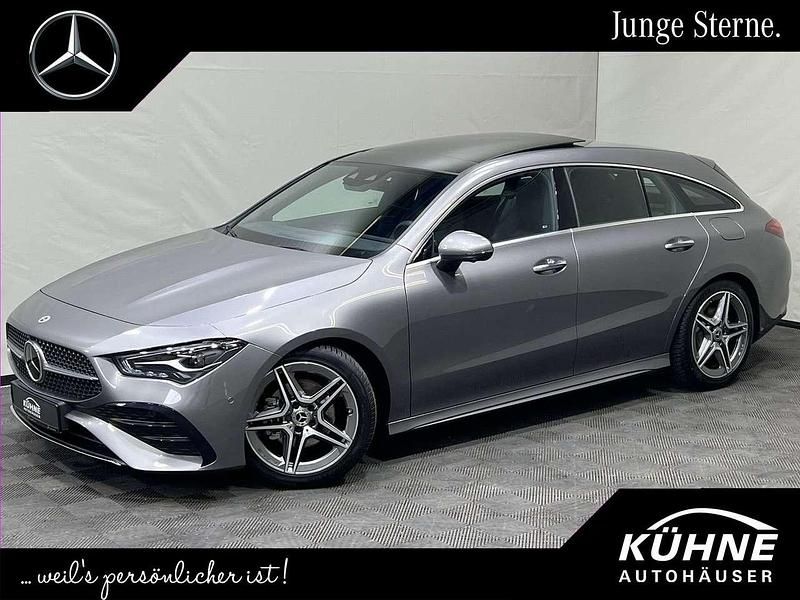 Lack mountaingrau Gebraucht 2024 Mercedes CLA180 Premium Limousine | 33.900 € (Fairer Preis) - Bild 1/4