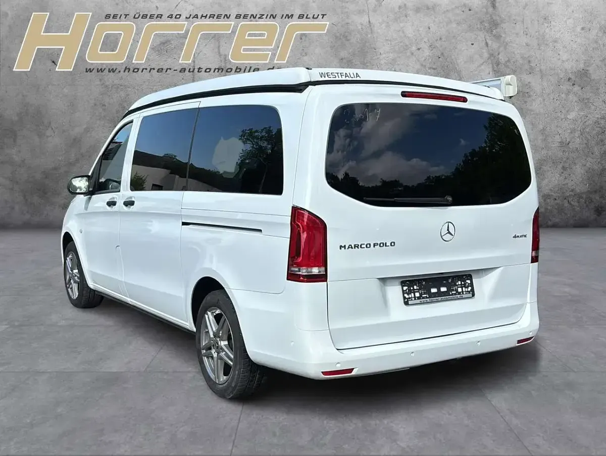 Gebraucht Mercedes V220 Marco Polo 163 PS (119 kW) 2020 Bergkristallweiã metallic Van / Kleinbus