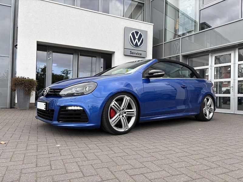 Gebraucht VW Golf Cabriolet R 265 PS (194 kW) 2014 Blau Cabrio