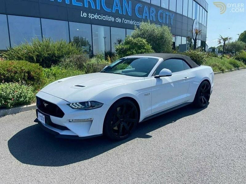Weiß Gebraucht 2019 Ford Mustang Cabrio | 19.900 € (Superpreis) - Bild 1/2