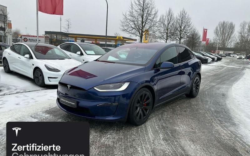 Gebraucht Tesla Model X Plaid 750 kW (1020 PS) 2024 Blau SUV