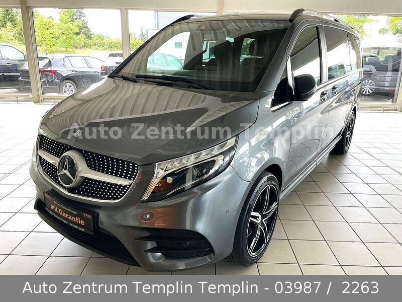 Grau Gebraucht 2019 Mercedes V250 Avantgarde Edition Van / Kleinbus | 49.990 € (Fairer Preis) - Bild 1/4