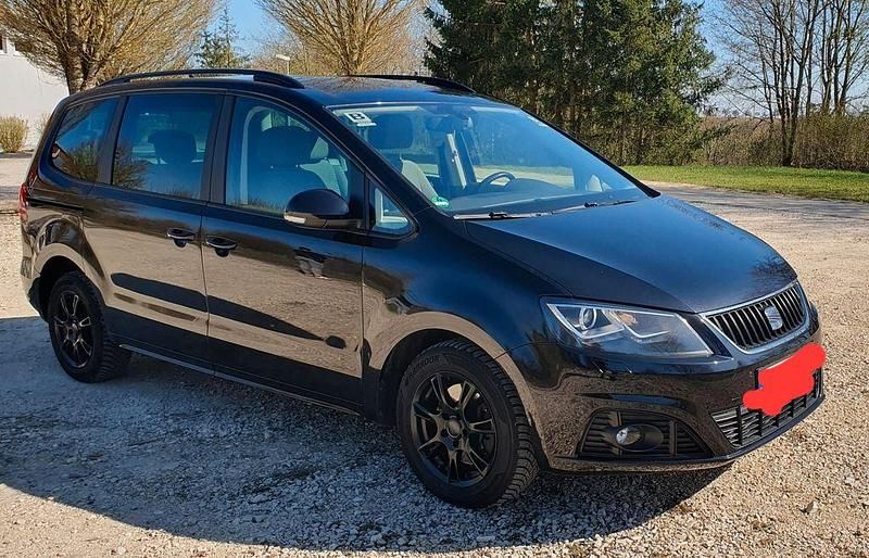 Gebraucht Seat Alhambra 177 PS (130 kW) 2013 Schwarz Van / Kleinbus