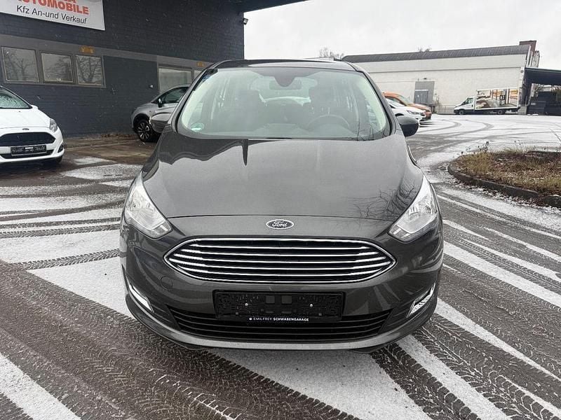 Gebraucht Ford Grand C-Max Titanium 125 PS (91 kW) 2016 Grau Van / Kleinbus