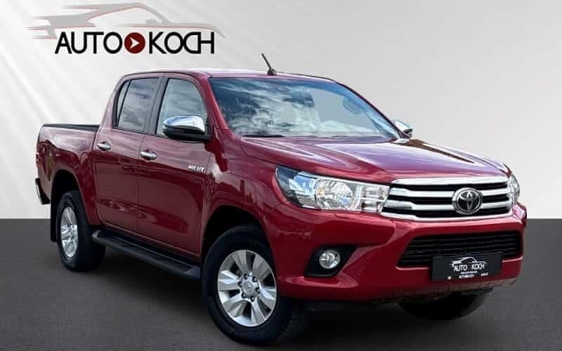 Rot Gebraucht 2020 Toyota HiLux Comfort Abholung | 38.490 € (Fairer Preis) - Bild 1/4