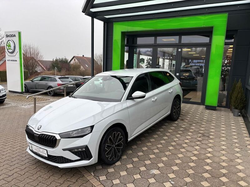 Gebraucht Skoda Scala Selection 116 PS (85 kW) 2025 Weiß Kleinwagen