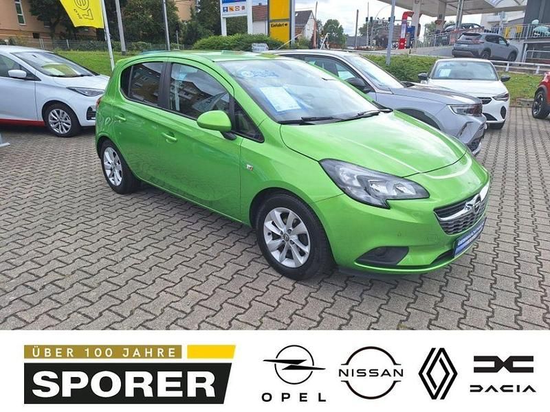 Grün (apfelgrün perleffekt) Gebraucht 2018 Opel Corsa Kleinwagen | 7.690 € (Fairer Preis) - Bild 1/4