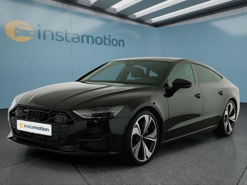 Schwarz Gebraucht 2024 Audi A7 Limousine | 63.449 € - Bild 1/4