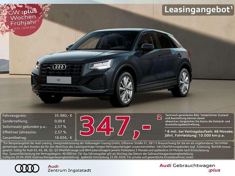 Gebraucht Audi Q2 Advanced Plus 190 PS (139 kW) 2025 Manhattangrau metallic SUV