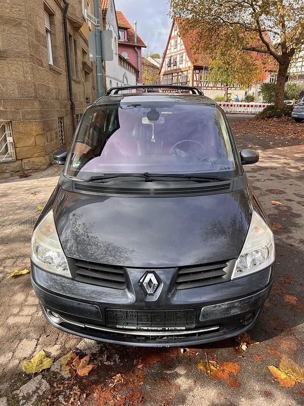 Gebraucht Renault Espace 150 PS (110 kW) 2008 Schwarz Van / Kleinbus
