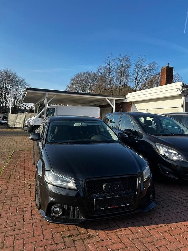Schwarz Gebraucht 2009 Audi A3 S-Line Coupé | 6.150 € (Fairer Preis) - Bild 1/4