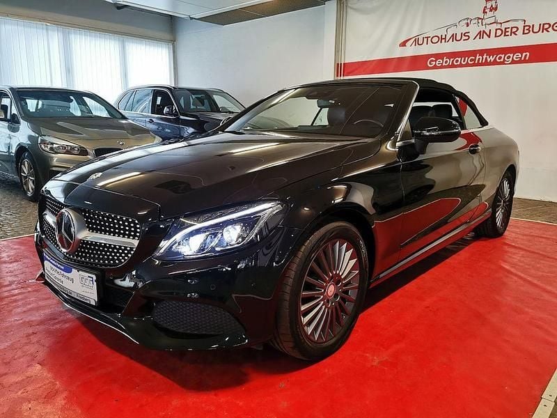 Gebraucht Mercedes C180 156 PS (114 kW) 2016 Obsidianschwarz  metalliclack Cabrio