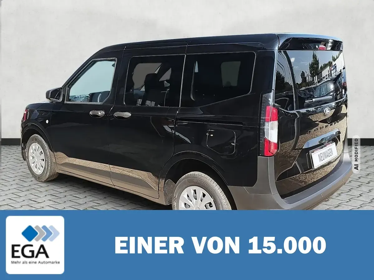 Neu Ford Tourneo Courier Trend 125 PS (91 kW) 2026 Schwarz metallic Van / Kleinbus