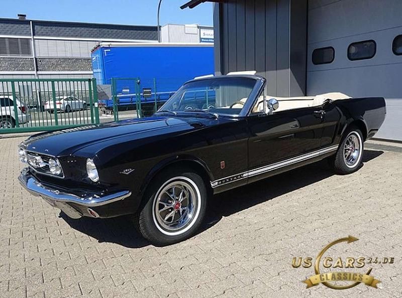Gebraucht Ford V8 200 PS (147 kW) 1966 Raven black Cabrio