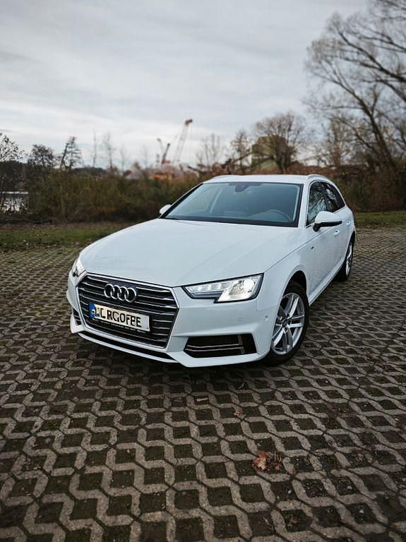 Weiß Gebraucht 2017 Audi A4 S-Line Kombi | 13.900 € (Superpreis) - Bild 1/4
