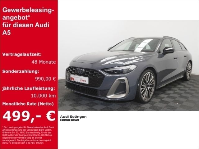 Magnetgrau (grey), solid Gebraucht 2024 Audi A5 Edition .1 Coupé | 56.950 € - Bild 1/4