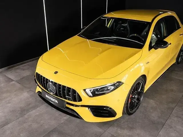 Gebraucht Mercedes A45 AMG AMG 421 PS (309 kW) 2022 Sonnengelb unilack Kleinwagen