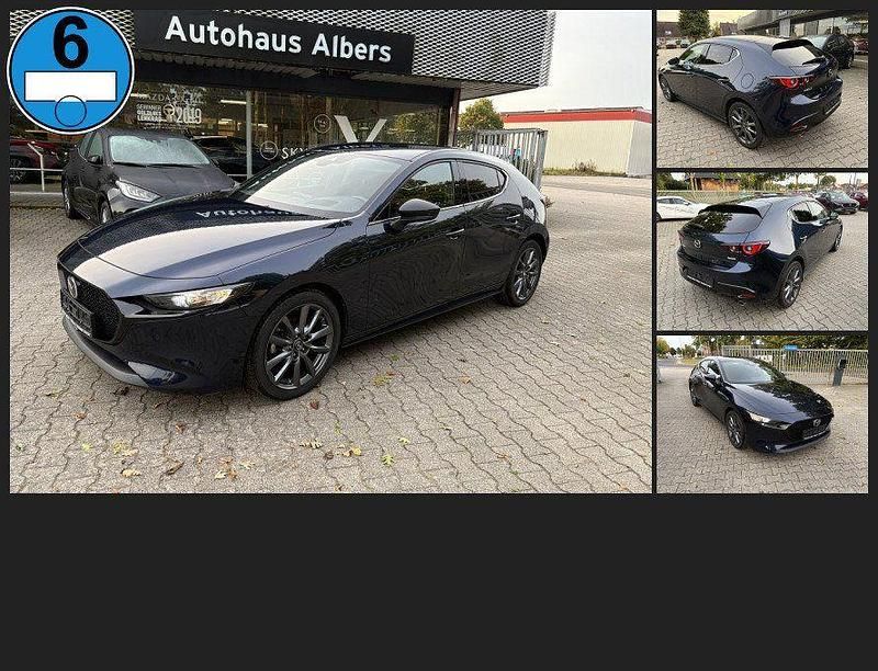 Blau Gebraucht 2022 Mazda 3 Homura-Line Limousine | 23.432 € (Etwas zu teuer) - Bild 1/4