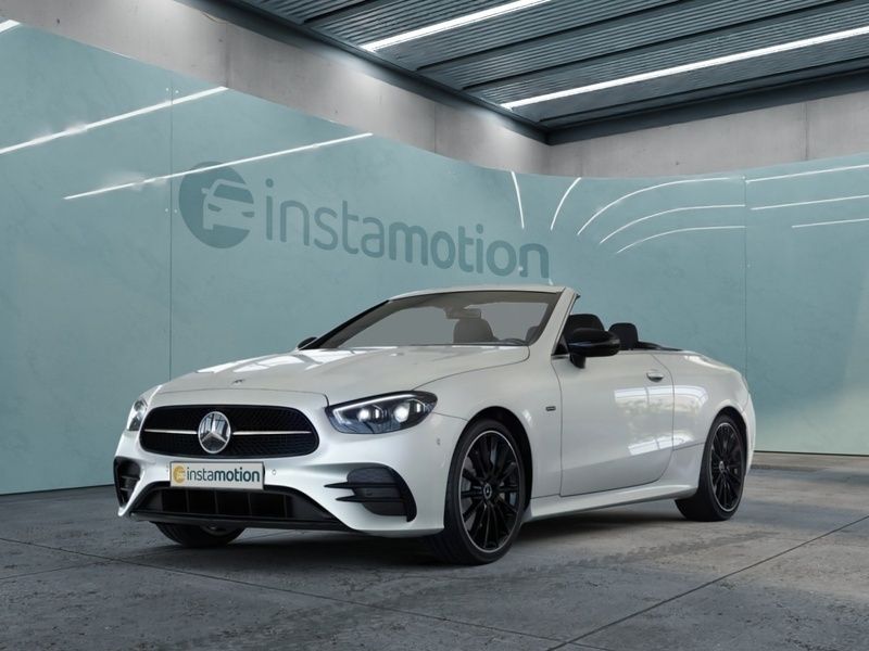 Weiß Gebraucht 2023 Mercedes E220 Cabrio | 57.190 € - Bild 1/4