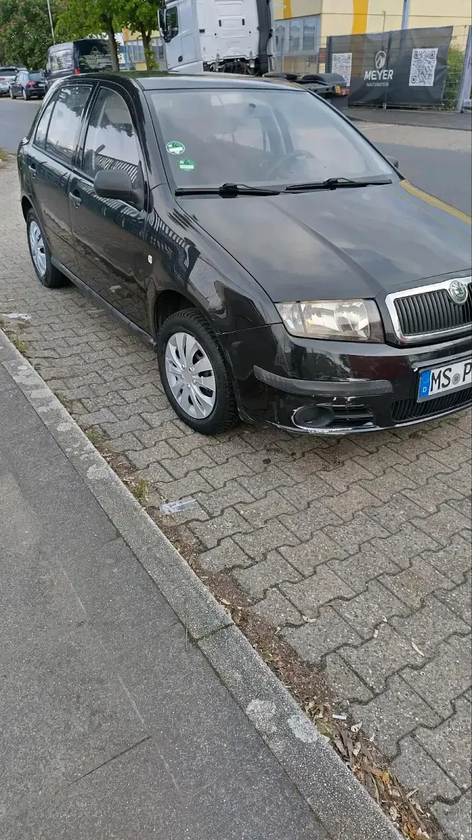 Gebraucht Skoda Fabia 2005 Schwarz Limousine