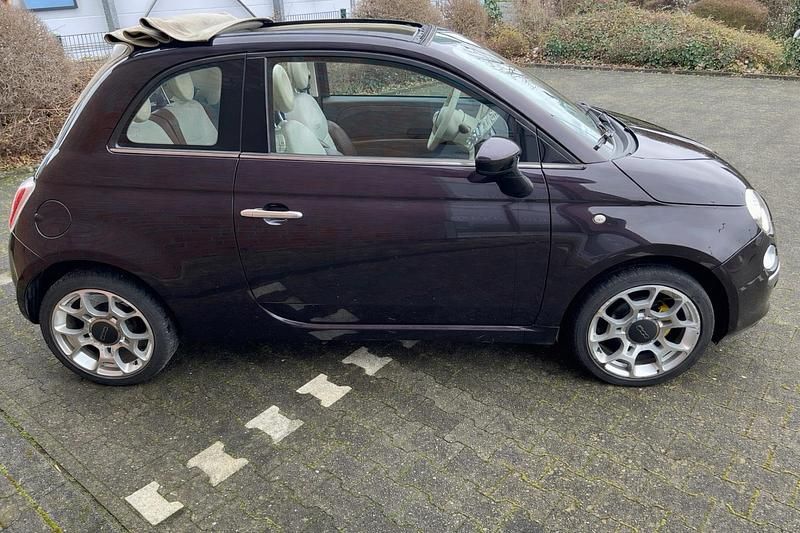 Gebraucht Fiat 500C 69 PS (50 kW) 2013 Violet Cabrio