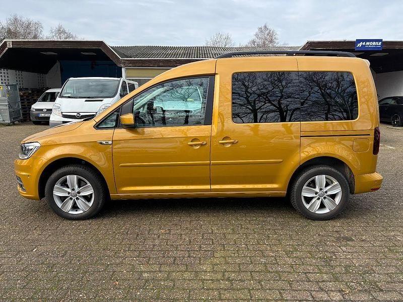 Gebraucht VW Caddy Comfortline 150 PS (110 kW) 2017 Gelb Van / Kleinbus